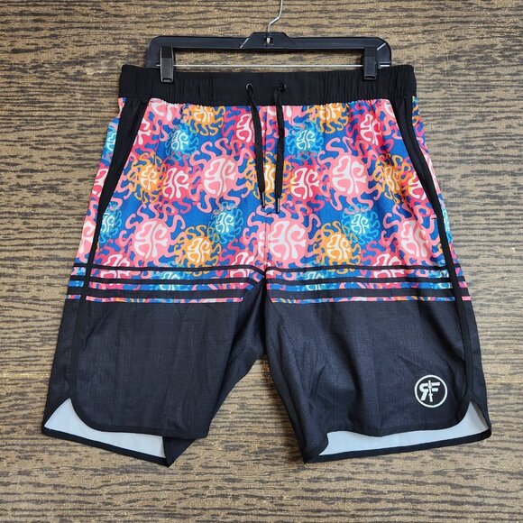 Lot Of 2 Rokfit MMA Gym Training Running Workout Stretch Shorts Large Multicolor - Picture 2 of 13